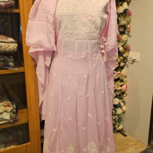 Handblock Lucknowi Chickenkari