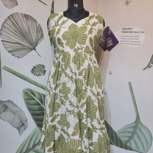 Floral Printed Frock