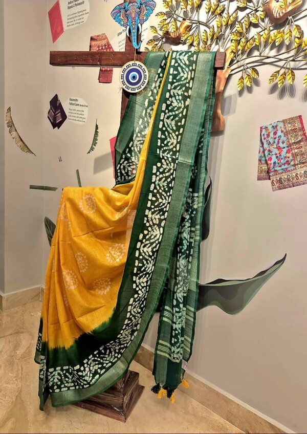Blue Saree - Image 2